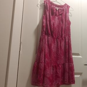 Merona Fuchsia Sleeveless Dress